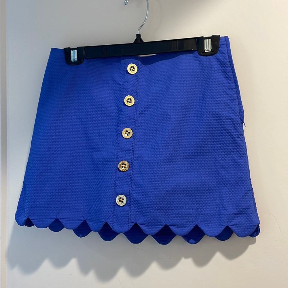 Blue skort